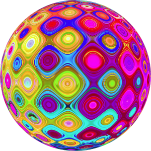 colorful sphere